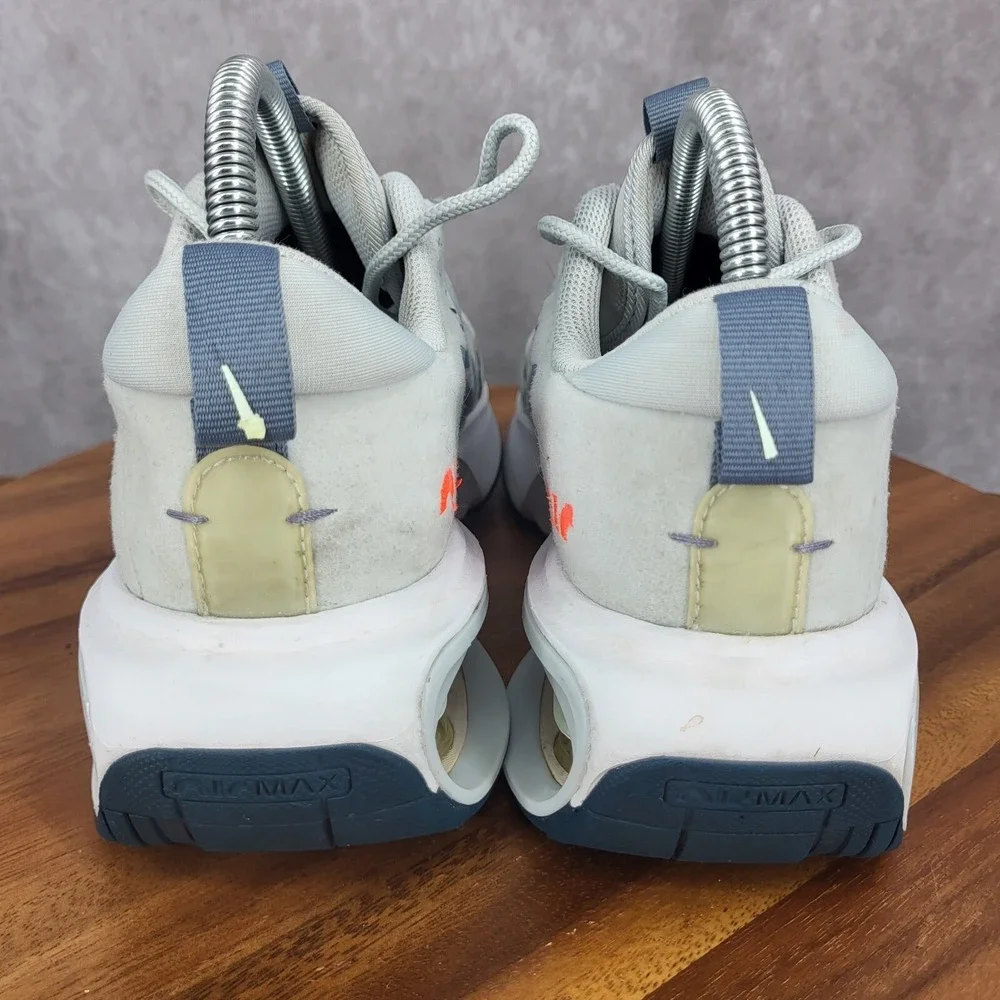 Nike Air Max Interlock Running Shoes‎ Womens 9 Aura Ashen Slate White Sneakers